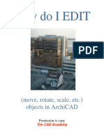 Archicad The Cad Academy - Archicad - Quickstart - Intro2-How Do I Edit Howtoedit2