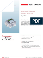 Diff Pressure Transmitter - Huba-699