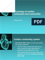 Physiology of Cardiac Conduction and Contractility: Shoaib Alam