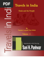 Download TRAVELS IN INDIA SINDH AND PUNJAB VOL-I  by Sani Panhwar SN5487321 doc pdf