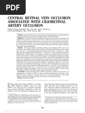Ovcr Combinado Oacr Retina Visual Acuity