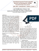 Analysis and Modification ND Modification of Scissor Jack F Scissor Jack