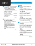 Unit 8 Test - B1: Listening Grammar