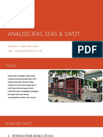 Analisis Ifas, Efas & Swot