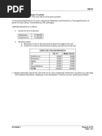 PROBLEM SOLVING (4 Items X 5 Points) : Expected Utilization Rates