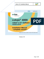 Cobas e 411 Installation Manual