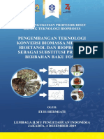 Pengembanagn Teknologi Konversi Biomassa Menjadi Bioetanol Dan Biioproduk Sebagai Subtitusi Produk Berbahan Baku Fosil