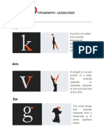 Typography-Uceed/Ceed: Visual Glossary