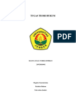 Tugas Resume Teori Hukum Posner - 210720201002 - Bagus Aulia Ysuril Imtihan.