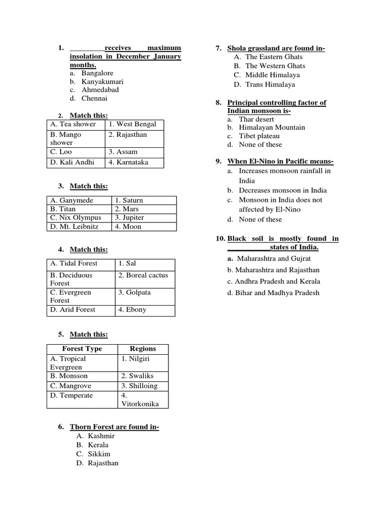 Practice Set - 4 For - GenC - MISC Class | PDF