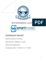 Internship Report: BVM Engineering College