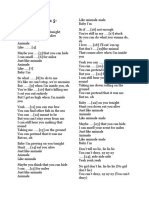 Lyric analysis of Maroon 5, Alicia Keys and Charice songs