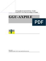 Ggu-Axpile: Calculation and Graphical Representation of Piles To DIN 4014 and DIN 1054 and According To Franke