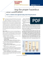 Determining The Proper Hazardous Area Classification: Here's A Common-Sense Approach Using A Basic Four-Part Process