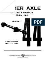 Dana - Manual de Taller Reparacion Modelo 44