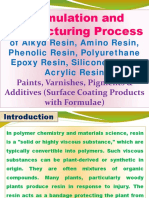 Formulation and Manufacturing Process