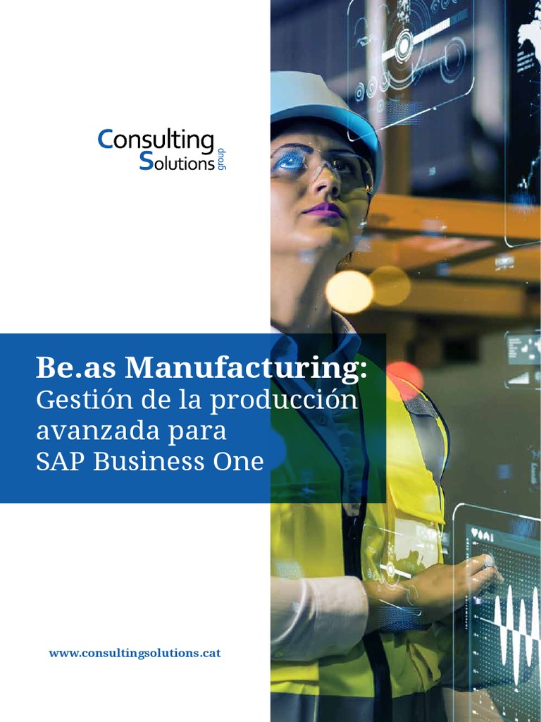Be.as Manufacturing para SAP Business One | PDF | Calidad (comercial ...