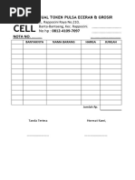 Nota Kantor Pos | PDF