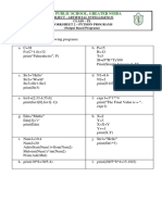 Class IX PythonPRogram OutputPrograms Worksheet2