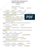 Mid Term Revision Sheet Ai