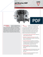 FSP 28"-2000 Psi Diverter/BOP: Diverters' Simplicity Maximizes Reliability