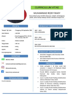 Profil Riwayat Pendidikan: Curriculum Vitae