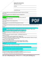 I. Rewrite The Following Sentences, Beginning With Words in Brackets