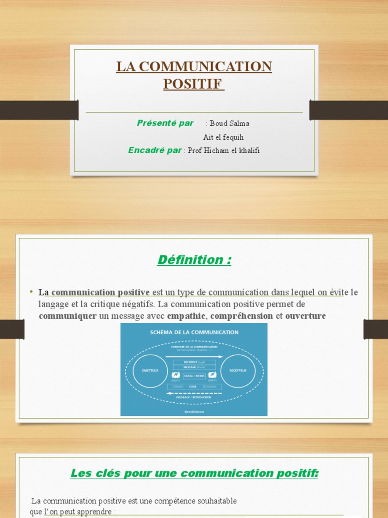 Quelle Est La Différence Entre La Communication Négative Et La ...