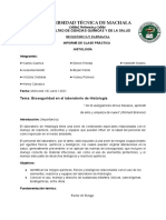 Informe de La Clase Practicade Bioseguridad