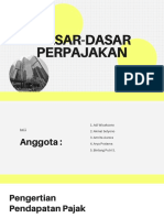 Dasar-Dasar Perpajakan