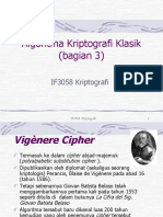 Algoritma Kriptografi Klasik (Bag 3)