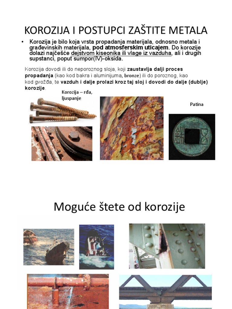 Zaštita Od Korozije I PP | PDF