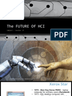 The Future of HCI - Trends and Technologies