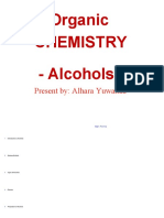 Organic Chemistry Alcohols Guide
