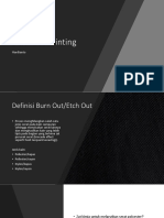 Burn Out Printing