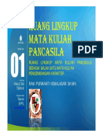 Adoc - Pub Ruang Lingkup Mata Kuliah Pancasila