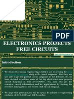 FREE ELECTRONICS PROJECT CIRCUITS