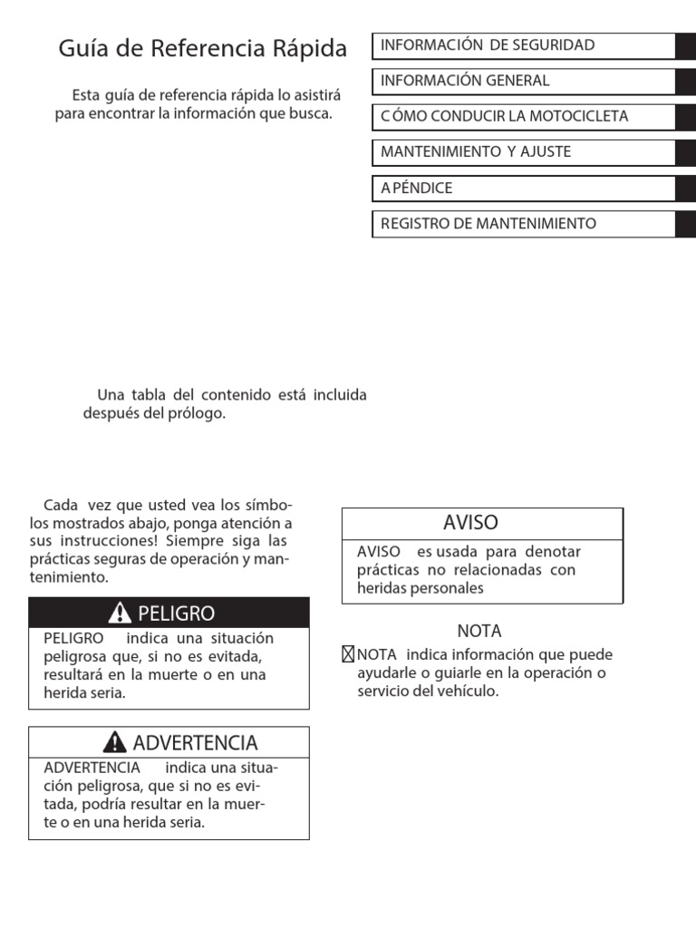 Manual de Propietario KLX 150 MY16 PDF Motocicleta Transmisión