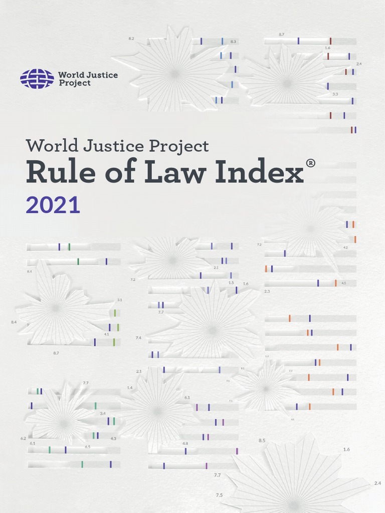 WJP Index 2021 PDF Rule Of Law Crimes