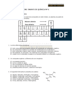 Mini Ensayo Nº 6 Química