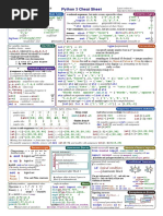 Python 3 Cheat Sheet: Int Float Bool STR List Tuple