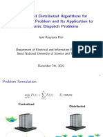 Accelerated Distributed Algorithms For Optimization Problem and Its Application To Economic Dispatch Problems