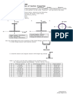 CW1B Review of Section Properties