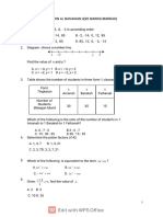 1. a) 9=9 Associative law           b) 20=20 Distributive law  2. Simpl       ify:4(x+3)-2(x+3)     /Jawapan