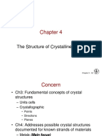 The Structure of Crystalline Solids: Chapter 3 - 52