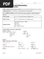 5-1 Study Guide and Intervention: Operations With Polynomials