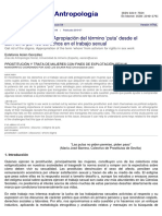 Sacudirse El Estigma. Apropiación Del Término 'Puta' Desde El Activismo Por Los Derechos en El Trabajo Sexual