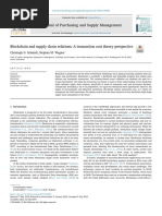 Journal of Purchasing and Supply Management: Christoph G. Schmidt, Stephan M. Wagner T