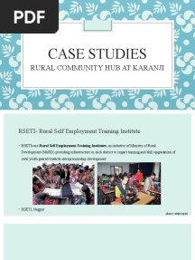 Case Studies: Rural Community Hub at Karanji
