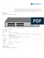 JH016A Datasheet: Quick Spec